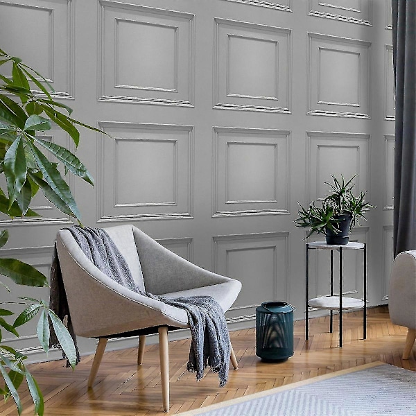 Oliana Panel Tapet (FMY) Grey