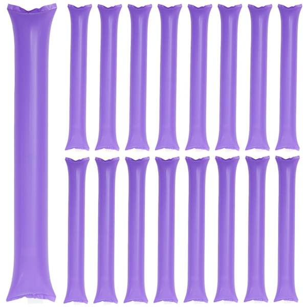 40 stk Oppblåsbare Støyende Pinner Oppblåsbare Bom Plast Pinner Festartikler  (FMY) Purple 60.00X10.00X5.00CM