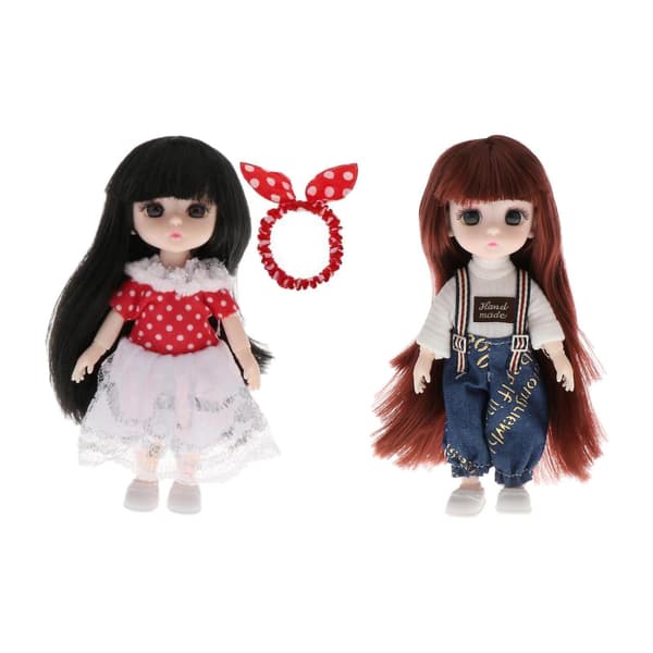 2 st 16 cm Bjd-docka Leddocka (FMY)