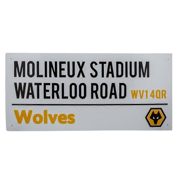 Molineux Stadium Crest -katukyltti (FMY) White One Size