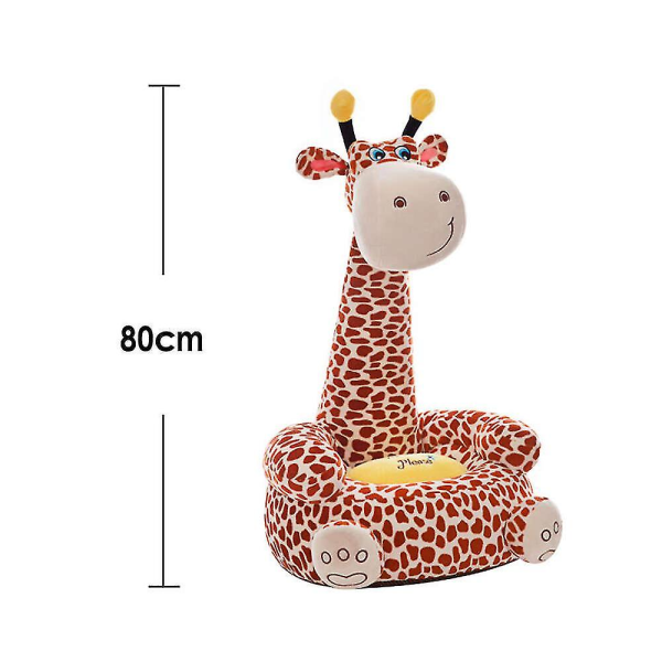 Plys Bamse til børn, Fluffy Sofastol (FMY) joying-giraffe-green