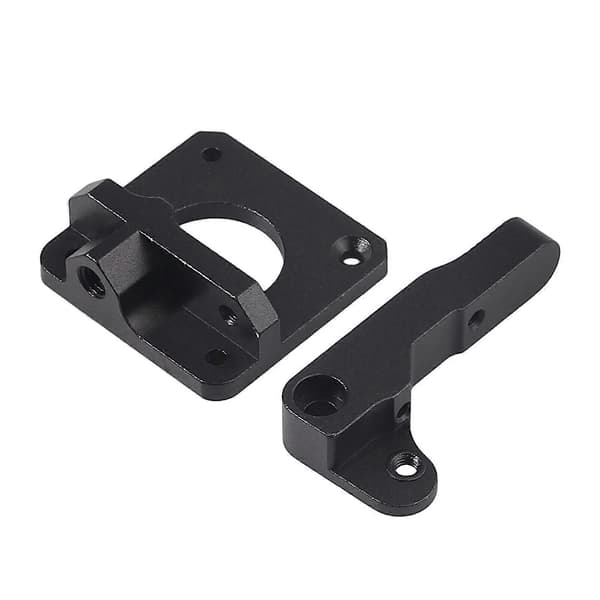 Opgraderet Aluminium Ekstruder Drive Feed Frame til Creality Ender 3D Printer Sort (FMY)