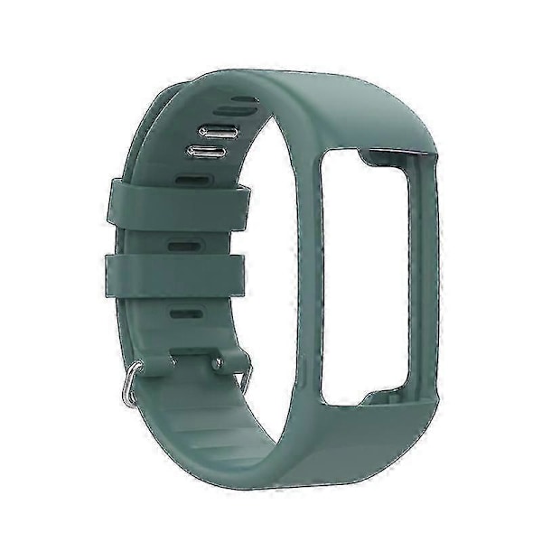 For Polar A360 A370 Remmer Justerbart Klokkearmbånd Silikon Smartklokke Rem g20241653273 (FMY) Rock Green