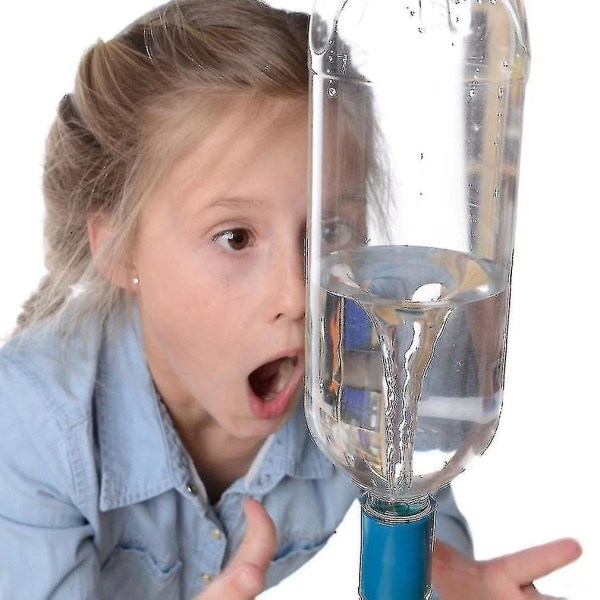 Nyhet vetenskapsexperimentleksaker för barn Gör själv Tornado Whirlpool Maker Connector (FMY)