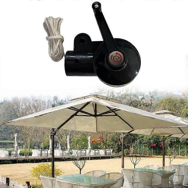 Tilbehør til terrasseparasoller Udendørs parasoltilbehør til picnic-terrasseløft (FMY) Crank Handle