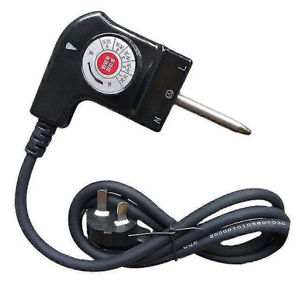 Elektrisk Spis Strömkabel Temperaturkontroll Koppling För Elektrisk Grytplugg (FMY) Black