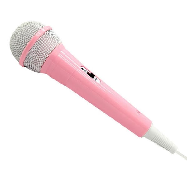 2023 Ny Trådbunden Karaoke Mikrofon för Barn Flickor Pojkar Handhållen Dynamisk Mikrofon, Karaoke Högtalare för Barn Småbarn Mikrofon för Sång Pink