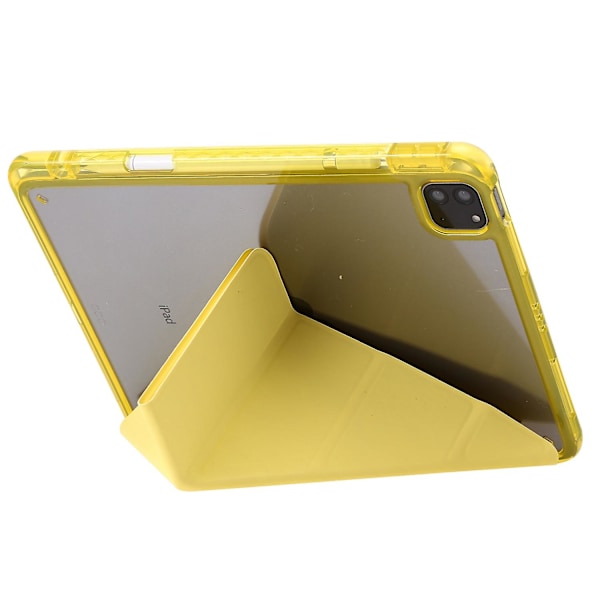 Til iPad Pro 11 (2018) / (2020) / (2021) / (2022) / iPad Air 11 (2024) / Air (2022) / (2020) Origami (FMY) Multicolor Yellow