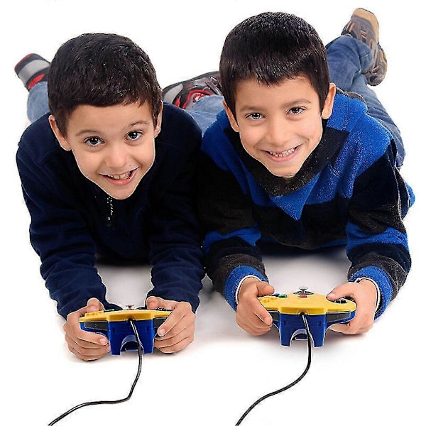 Klassisk spilcontroller Nintendo 64 N64 system spilcontroller Au StockN64 konsol interface (enkelt controller installation)  (FMY) green 15*10*5