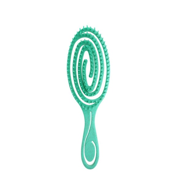 Detangling hårborstar ihåliga våta torra detangler kam hårbotten massage kammar (FMY)