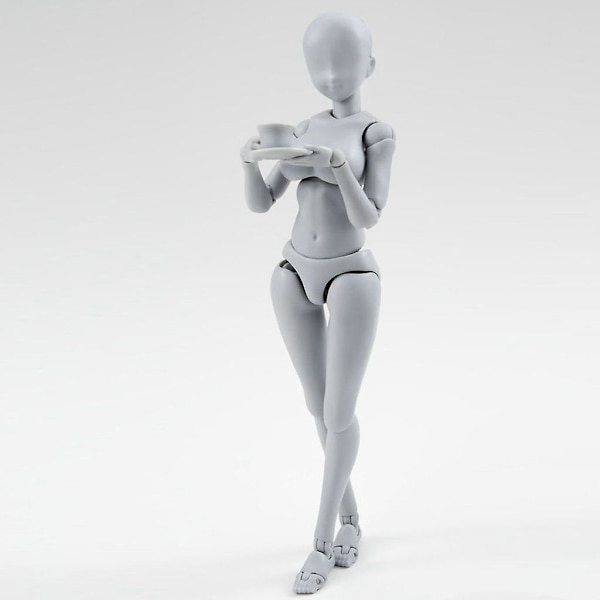 Actionfigurer ritfigurer för konstnärer Actionfigurmodell Mänsklig mannekäng Man Kvinna Kits  (FMY) B