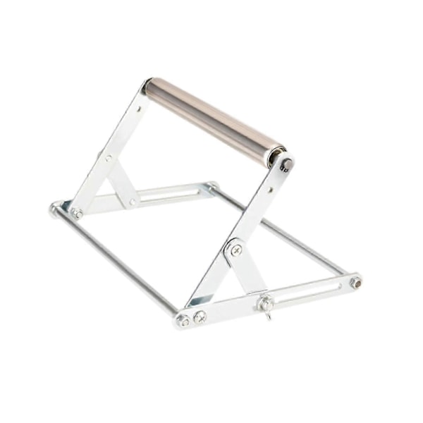 Justerbart arbetsstativ för skärmaskin, 2,5-14,5 cm höjd metallbas, stabilt robust bärbart verktygstillbehör (FMY) 20cmx20cmx2.5cm
