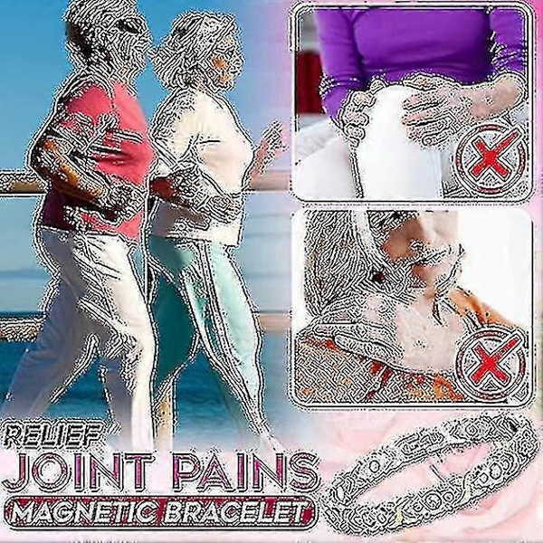 Magnetisk Terapi Menopause Lettelse Armbånd For Kvinner (FMY) Gold