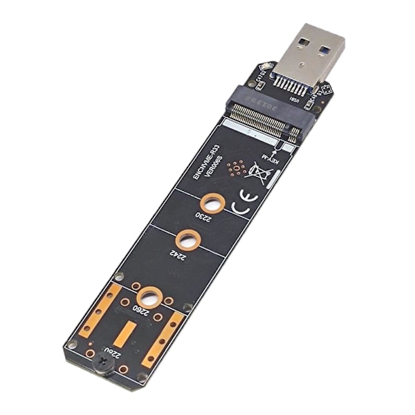 USB 3.1 Konverter Kortlæser Adapter Board til NVME SATA Dobbelt Protokol M.2 (FMY)
