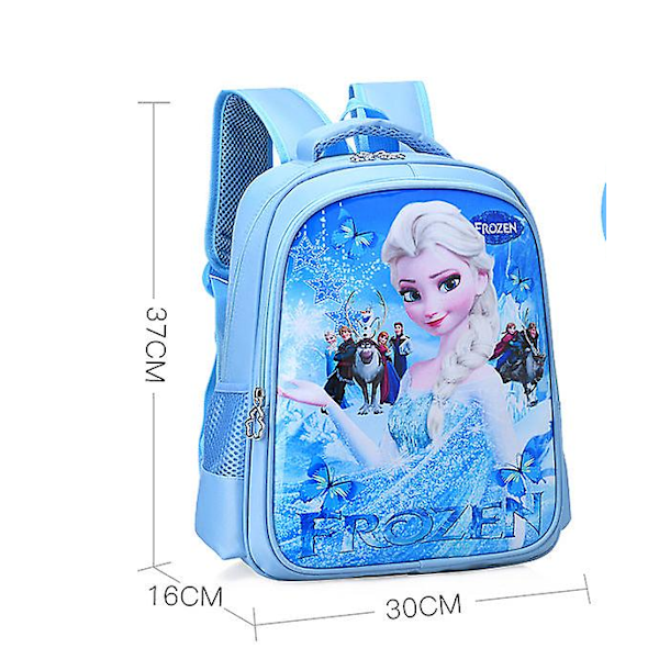 Børne Rygsæk Småbørn Skoletaske 3d Frozen Sophia Anti-seismisk Byrde Reduktion (FMY) Pink large-sized