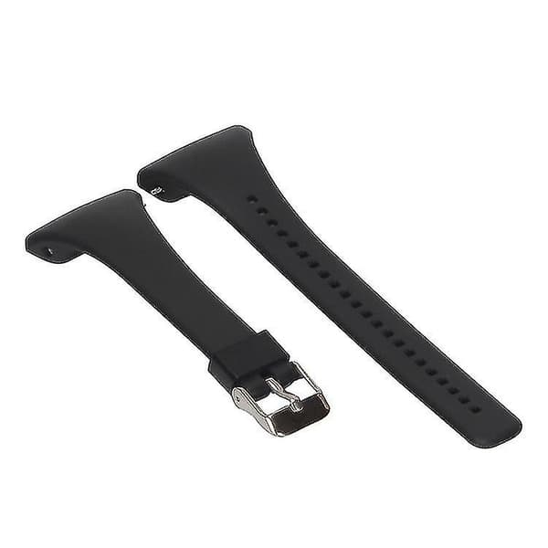 Silikoninen ranneke Polar Ft4 & Ft7 -kelloon (FMY) Black