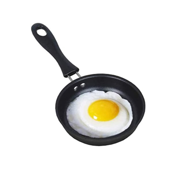 Mini Induktionsstekpanna - 4.7\" Nonstick Äggpanna för Gas & Induktion (Enkel Enhet) (FMY)