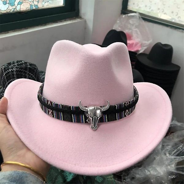 Vaaleanpunainen cowboy-hattu Sydämenmuotoinen cowboy-hattu Pääasusteet Cowboy-hattu Huopahattu Miesten ja naisten ulkohattu Ritarihattu  (FMY) Type 4
