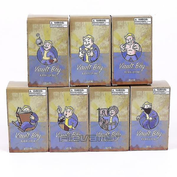 KinZon Fallout Vault Boy Bobble Head PVC Action Figur - Samleobjekt Legetøj Brinquedos (FMY) B Sneak