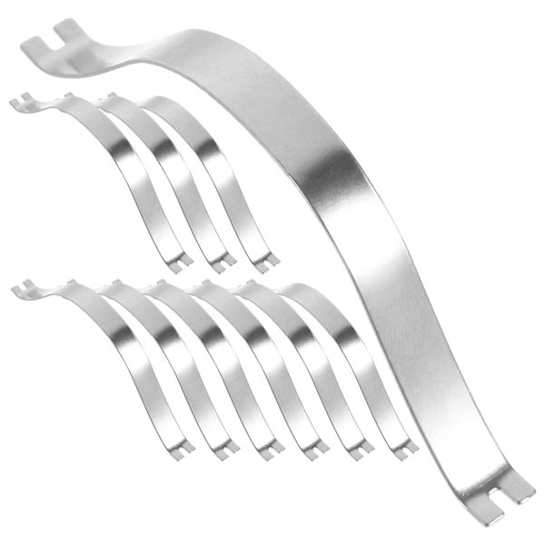 50 stk. Billedramme Baggrundsfjedre Klips DIY Billedindramning Værktøjer Billeder Ramme Baggrund Hardware (FMY) 8.5X0.6CM