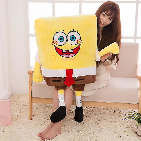 Spongebob Squarepants -pehmolelu Heittotyyny Lapsille ja Opiskelijoille -r (FMY) 55cm