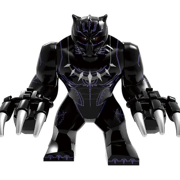 Batman Crocodile Killer 10,5 cm figurblokke Konstruktion Byggesten Legetøjsgave (FMY) Black Panther-200006155