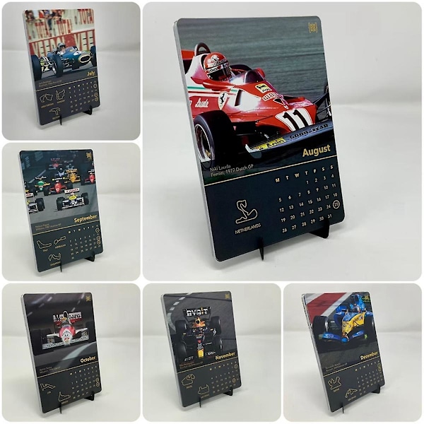1 st Bilkalender 2025 F1 Racing Calendar 20242025 Kalender Hemkalender