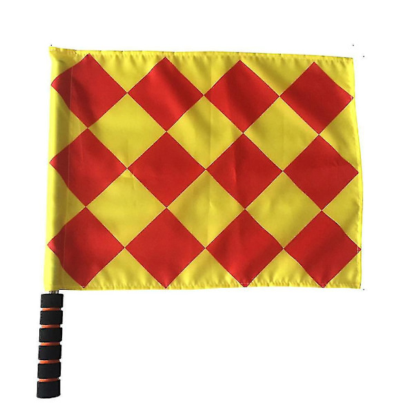 Tuomarin lippu Ruostumaton teräs Komento käsilippu Punainen signaalilippu Sieni kahva Erityinen partio Suorituskyky  (FMY) border flag