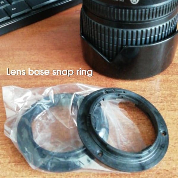 Linsbajonettring Professionell rostskyddad reparationsdelar Digitalkamera Linsmonteringsring Ersättning för Nikon 18-55 18-105 18-135 55-200 (FMY)