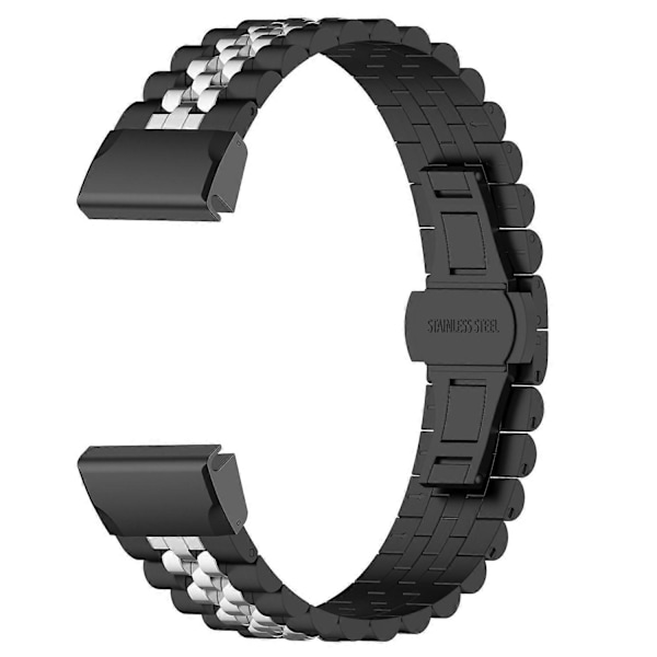 Urrem i rustfrit stål med 5 perler til Garmin Fenix 7S/6S/5S, udskiftningsarmbånd med værktøj (FMY) Multicolor Style C