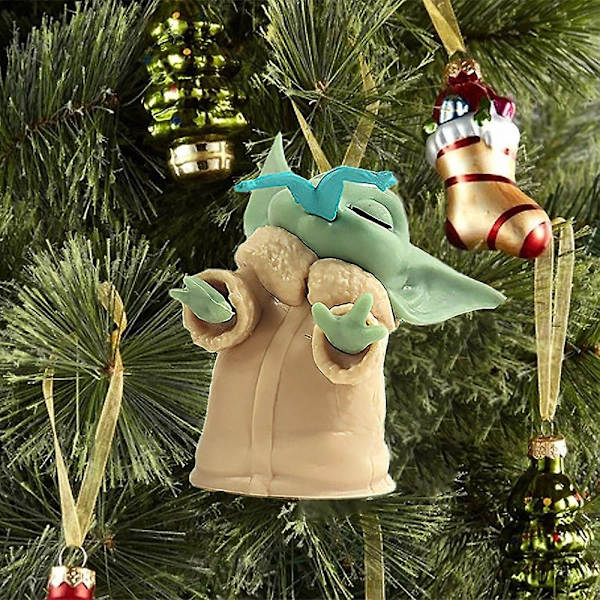 Baby Yoda Julepynt til Juletreet Hengende Ornamenter (FMY) G
