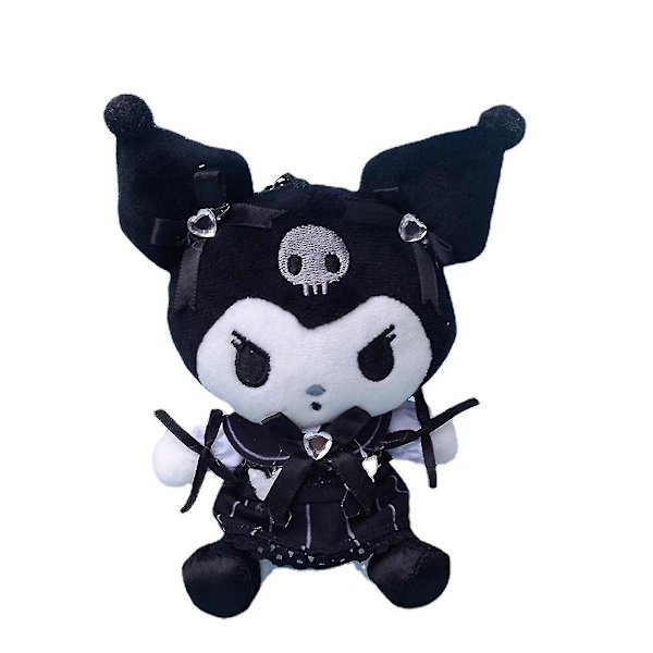 Kuromi Plys Nøglering Dukke Legetøj Nøglering Taske Vedhæng Nøglering (FMY)