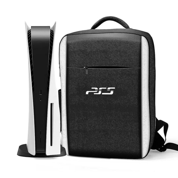 Ps5-reppu kannettavan tietokoneen laukku case , joka on yhteensopiva Playstation 5:n ja Ps5 Digital Editionin kanssa, vedenpitävä säilytyslaukku (FMY)
