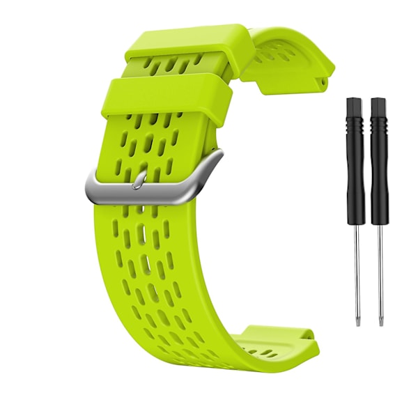 For Approach S4/S2 Loop-justerbar silikonarmband - Erstattar utan gap-rem (FMY) lime color