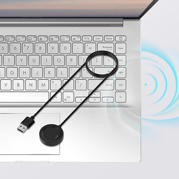 Laddningskabel Magnetisk Snabbladdning Smartklocka Laddningsdocka Adapter för One Plus Watch (FMY)