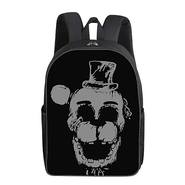 Fem Nätter På Freddys Skolryggsäck 3D-Tryckt Fnaf Skolväska Cartoon Mode Ryggsäckar Laptopväskor Studentväska Skolväska Present (FMY) 7 40x28x16cm