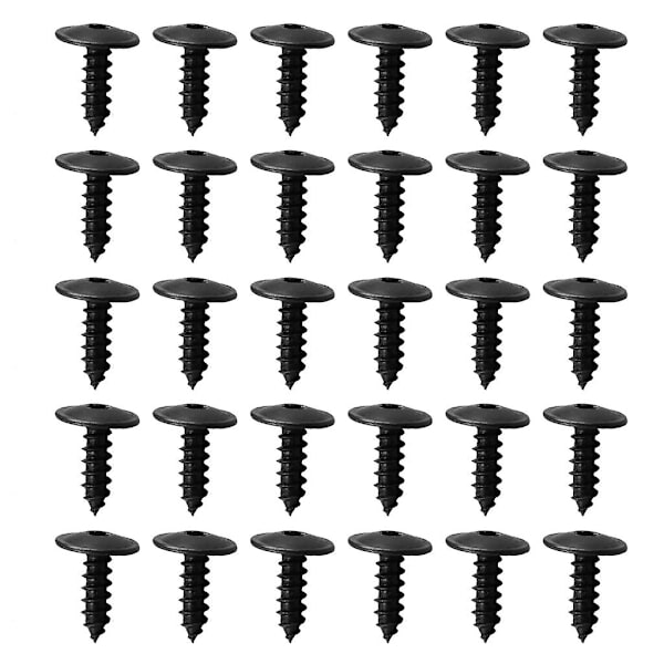 Torx-ruuvit auton moottorin suojuksiin, roiskeet, itseporautuvat ruuvit 20/30 kpl (FMY) 30 pcs