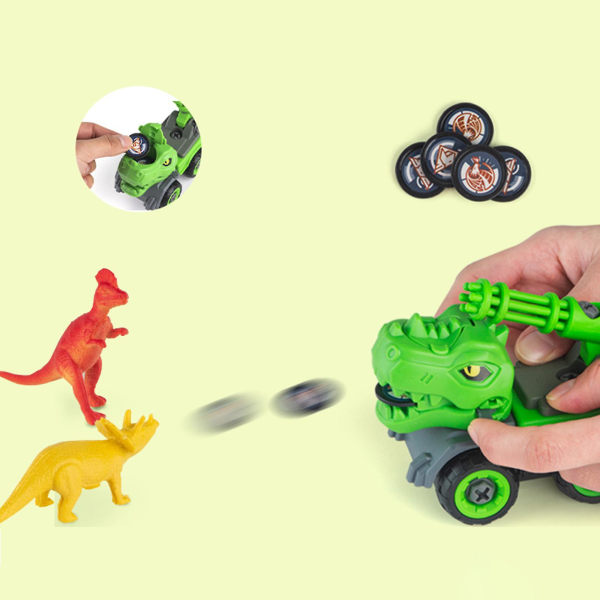 Dinosaur Friction Power Car For Play Toys Multifunctional Lawn Games Bästa presenten (FMY)