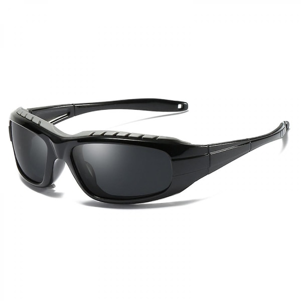 Polariserede sportssolbriller til mænd: Uv-beskyttelsessolbriller til kørsel Fiskeri Baseball Cykling Golf Motorcykel (FMY)