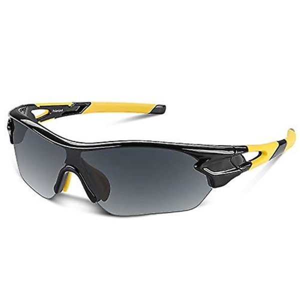 Polariserede sportssolbriller til mænd Kvinder Ungdom Baseball Cykling Løb Kørsel Fiskeri Golf Motorcykel Tac-briller Uv400 (FMY)