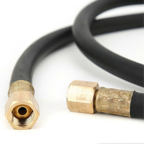 Inert Gas Slang Argon CO2 Kväve Tryckluftsslang Svetsmutter 1/4 Tum 2.0m