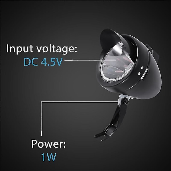 180 Lumen Retro Ycle/cykel/cykling Trehjulede LED Sikkerhedslampe (FMY)