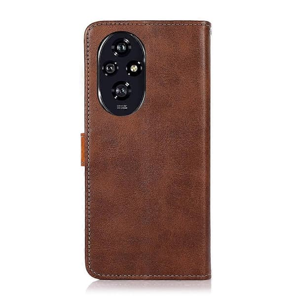 PU-deksel for Honor 200 (FMY) Brown