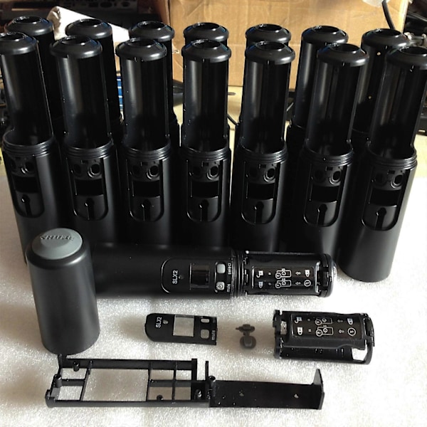 För Beta58A för SM58 SLX2 Ram Mikrofon Tillbehör Yttre Hölje Ersättning Handhållen för Skal Mikrofon Black