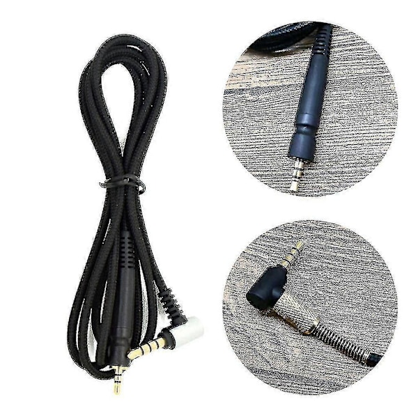 Udskiftningslydkabel til Sennheiser G4me One Game Zero Pc 373d Pc37x Gsp350 500 600 hovedtelefoner 2plug