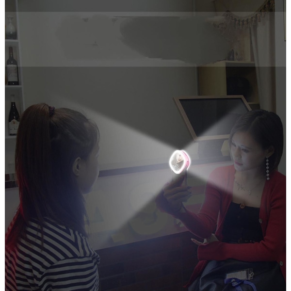Mobiltelefon Dobbeltsidig skjønnhetssirkulært fylllys Mobiltelefon Selfie Led Fill Light (FMY)