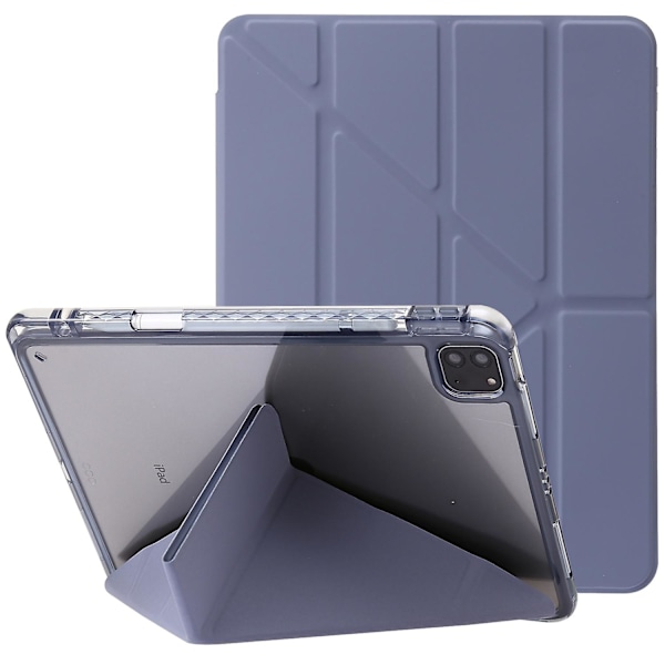 Til iPad Pro 11 (2018) / (2020) / (2021) / (2022) / iPad Air 11 (2024) / Air (2022) / (2020) Origami (FMY) Multicolor Purple