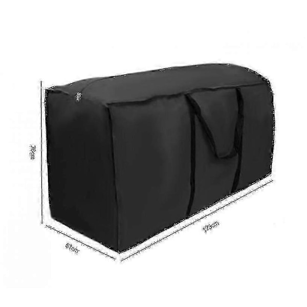 Vandtæt Opbevaringspose til Udendørs, Møbelbeskyttelsesdækken (FMY) 173X76X51cm