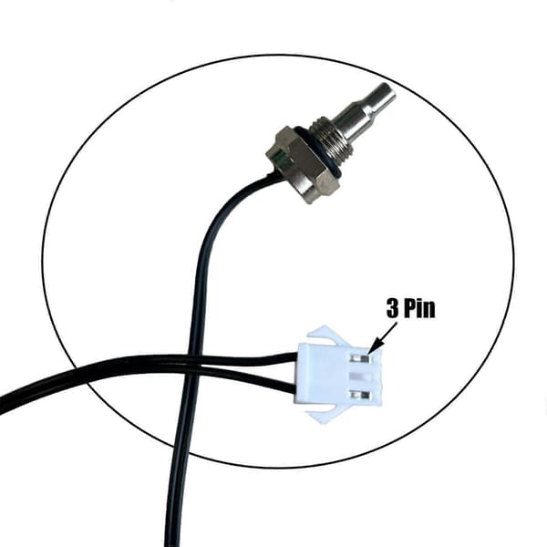 Lang temperatursensor til Intex spabad spa vandpumpe temperatursensor fejltermostat temperatursensor reservedelsnummer 1321 Fix E99 (Le (FMY)