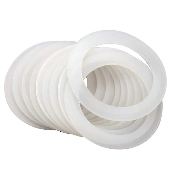 20 stk. Erstatning Silikonforseglinger Erstatning Gummikrukketetninger Lufttette Silikonpakninger Tetningsringer (FMY) 86MM